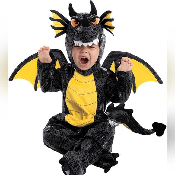 NIB Spooktacular Creations Dragon Costume with Egg for Baby, 18-24 Mos - Picture 4 of 7